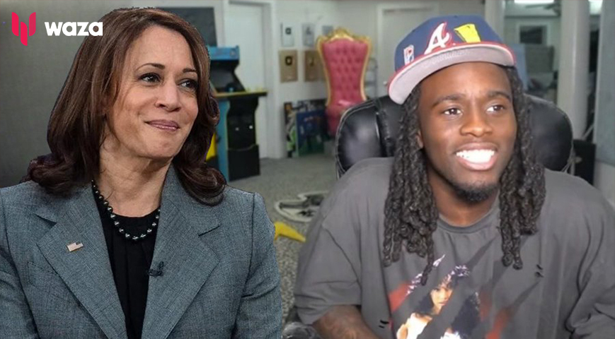 Kai Cenat Petitioned To Interview Kamala Harris After Donald Trump's Adin Ross Stream